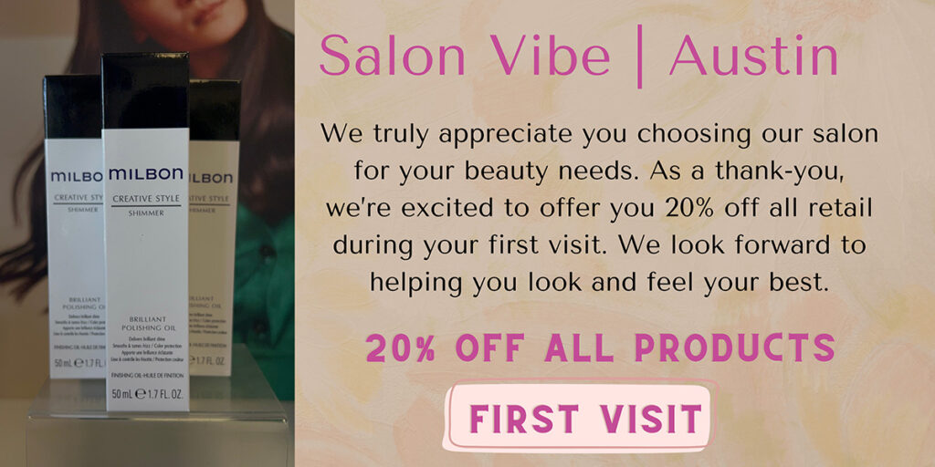 New Client Voucher: 20% off retail products purchase on 1st visit.